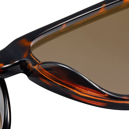 Glossy Tortoise Shell / Amber Classics Sunglasses, Nose