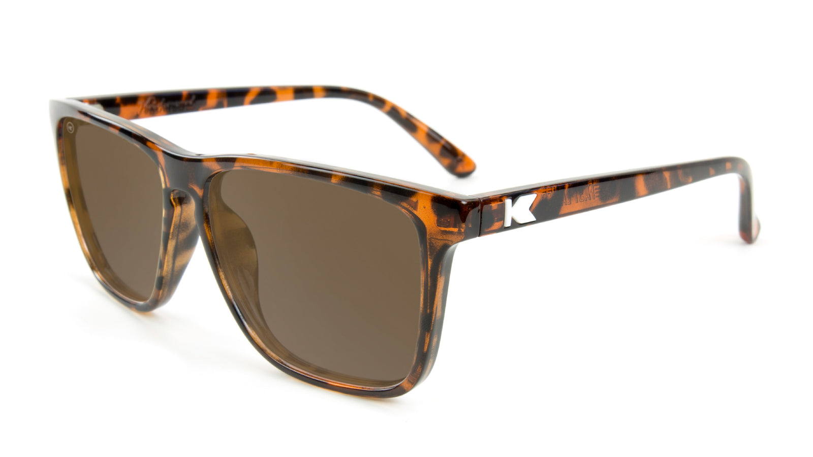 Glossy Tortoise Shell / Amber Fast Lanes Sunglasses, Flyover