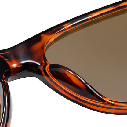 Glossy Tortoise Shell / Amber Fort Knocks Sunglasses, Nose