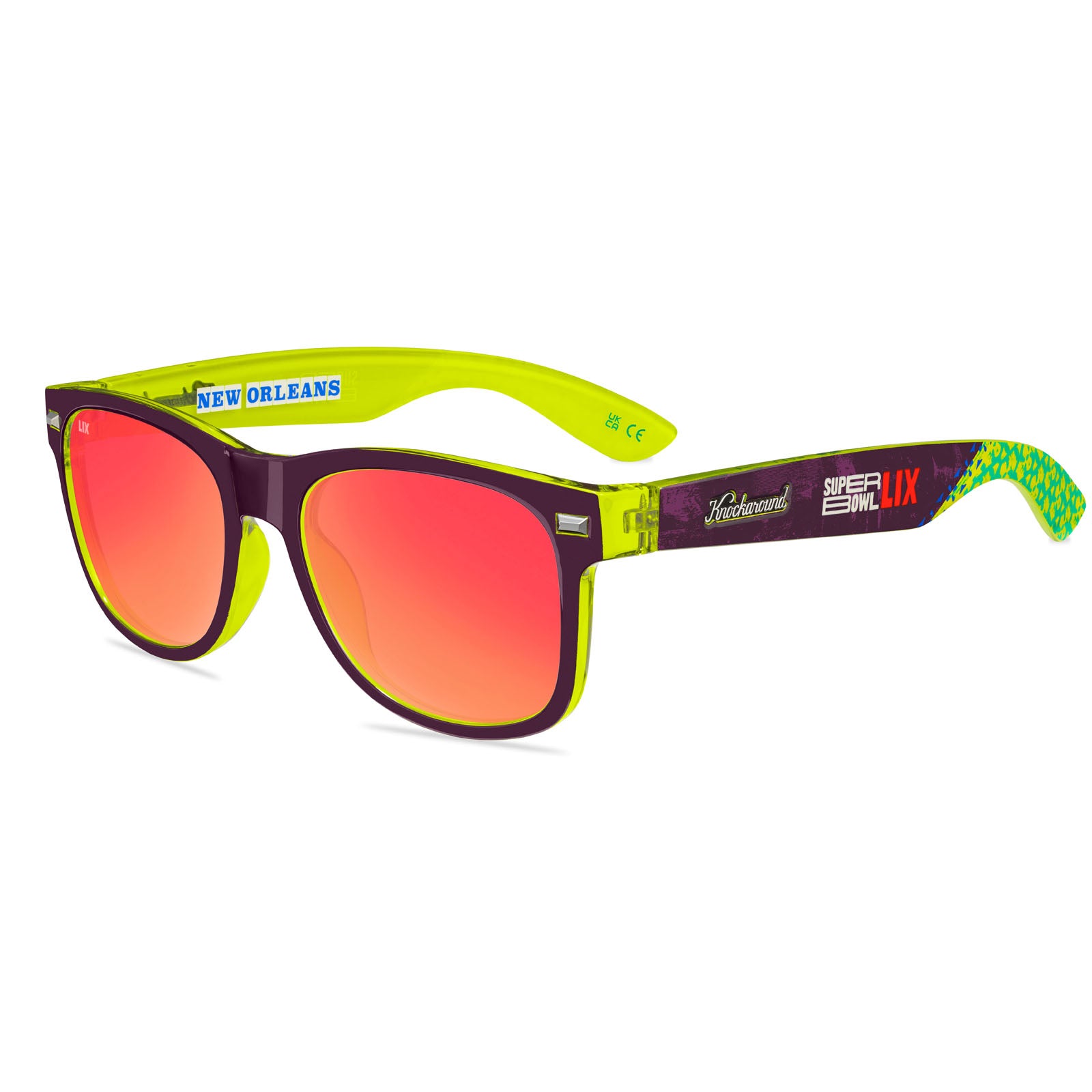 Knockaround x NFL Super Bowl LIX Fort Knocks Sunglasses, Flyover