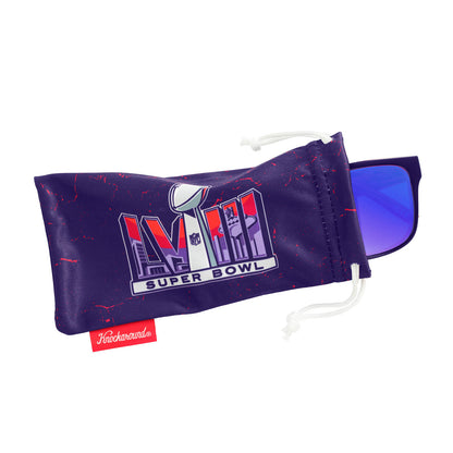 Knockaround x NFL Super Bowl LVIII Torrey Pines Sunglasses, Pouch