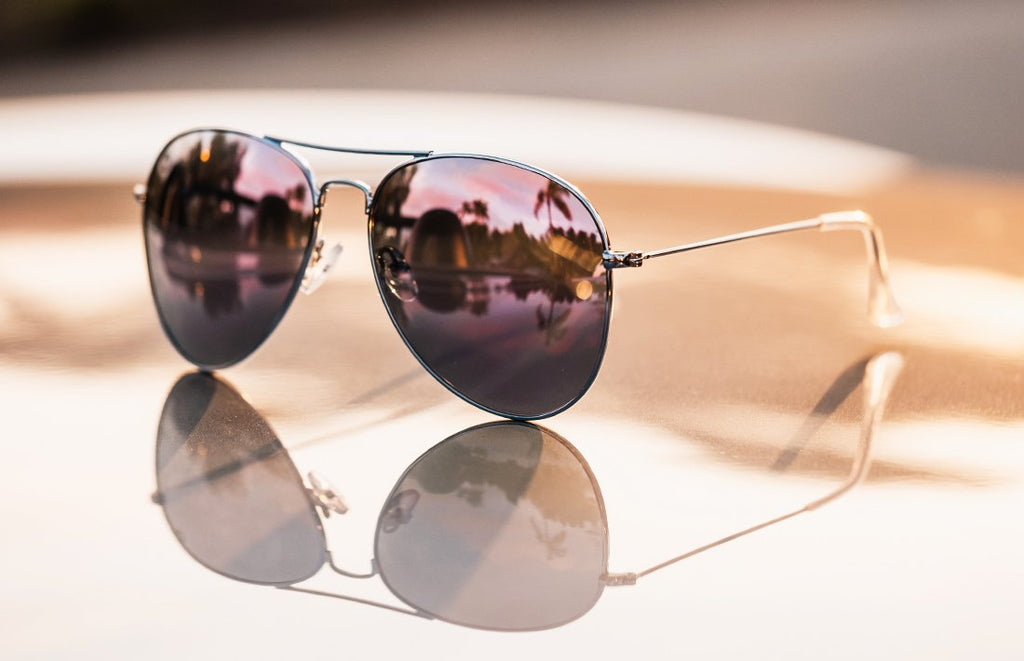 Polarized Aviator Sunglasses - Rooftop Mile Highs