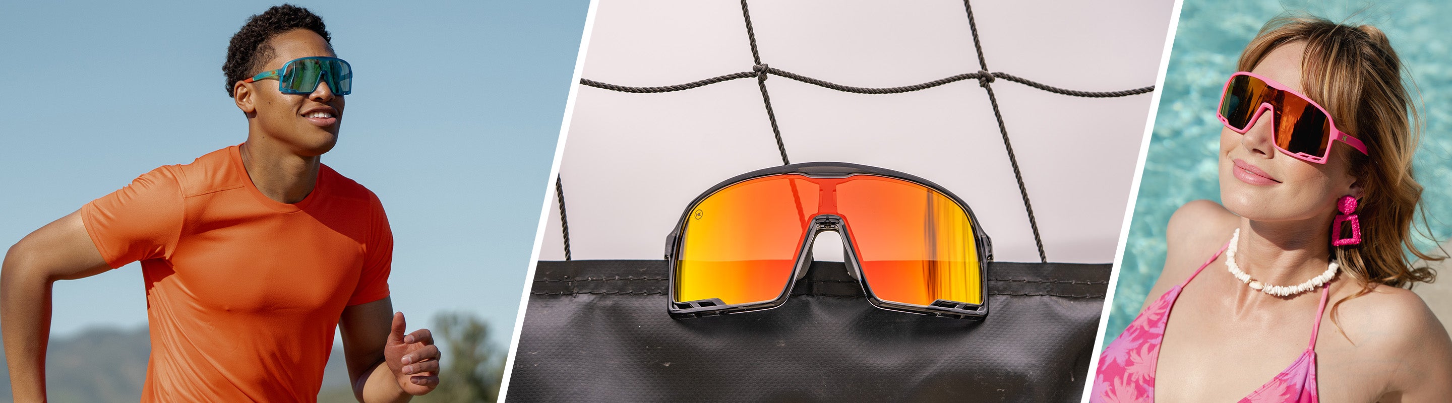 Shield Sunglasses: Lifestyle photo of Magma Campeones Sunglasses, Men and Women wearing Campeones Sunglasses