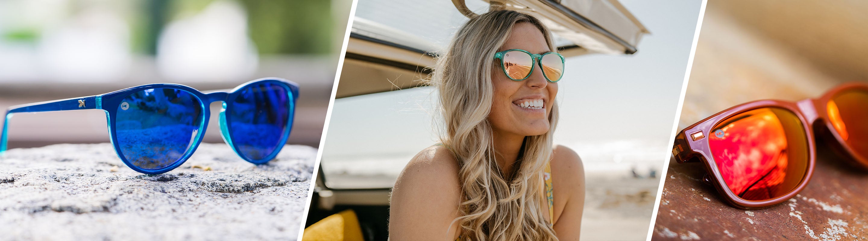 Color Sunglasses: Women wearing Mai Tais Sunglasses