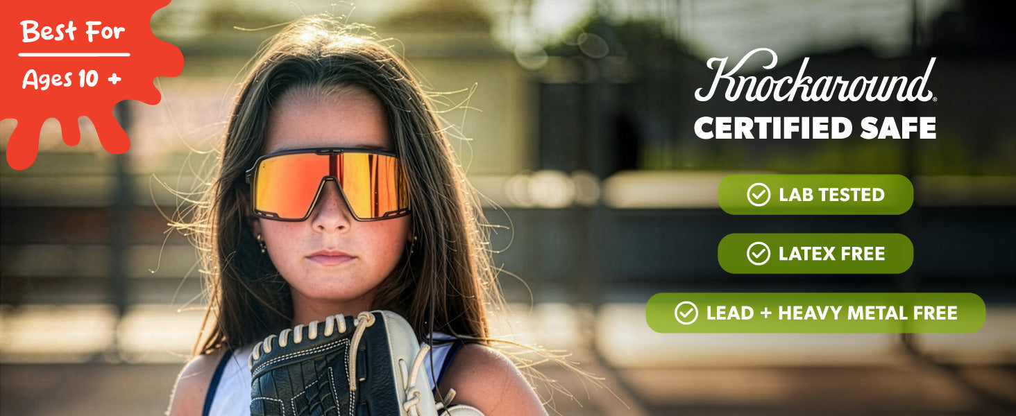 Kids Campeones Wraparound UV400 Sunglasses for Kids | Knockaround