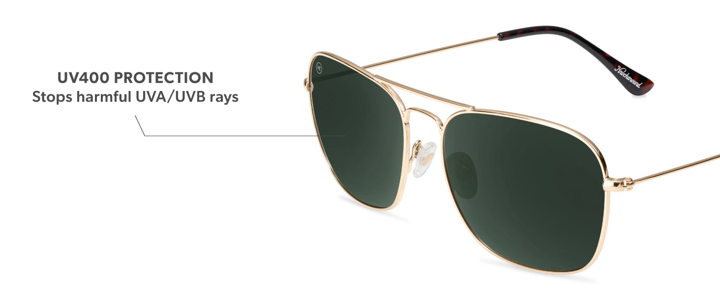 Mount Evans Polarized UV400 Trendy Aviator Sunglasses | Knockaround