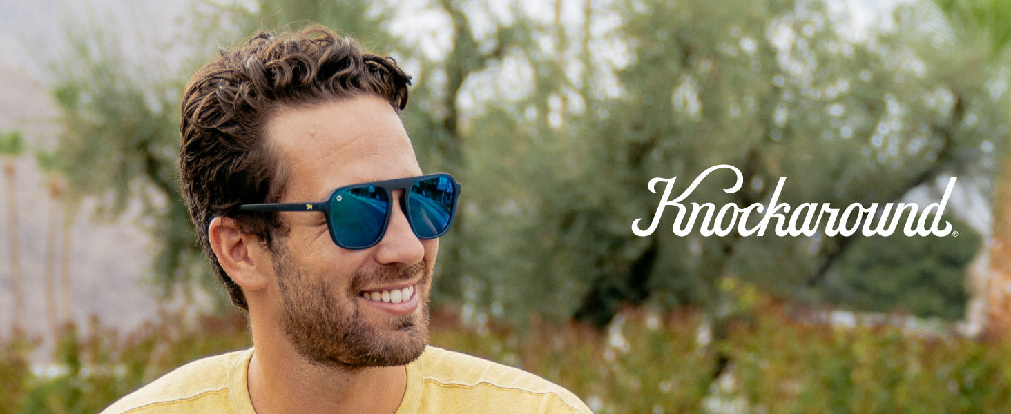 Pacific Palisades Square Polarized Sunglasses | Knockaround Sunglasses