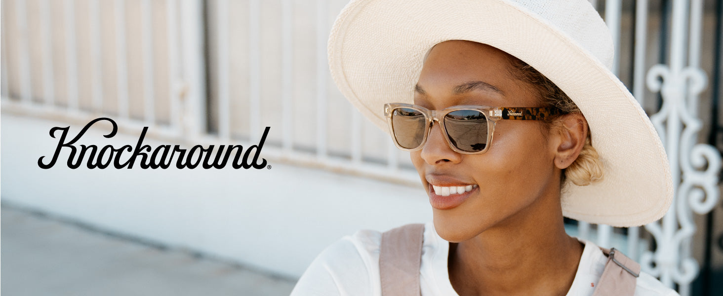 Seventy Nines Square Polarized UV400 Trendy Sunglasses | Knockaround