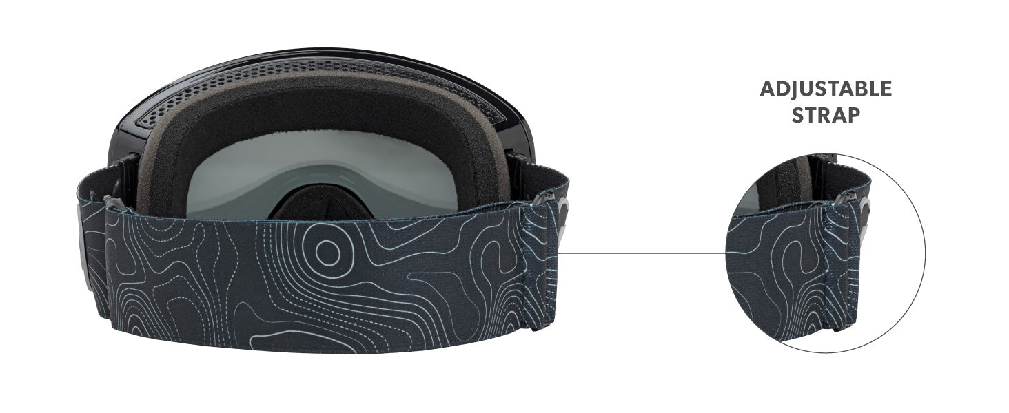 Slingshots Snow Goggles. adjustable strap