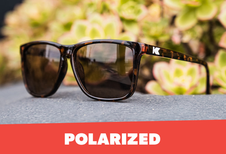 Shop Polarized Sunglasses. Featured image: Glossy Tortoise Shell / Amber Fast Lanes