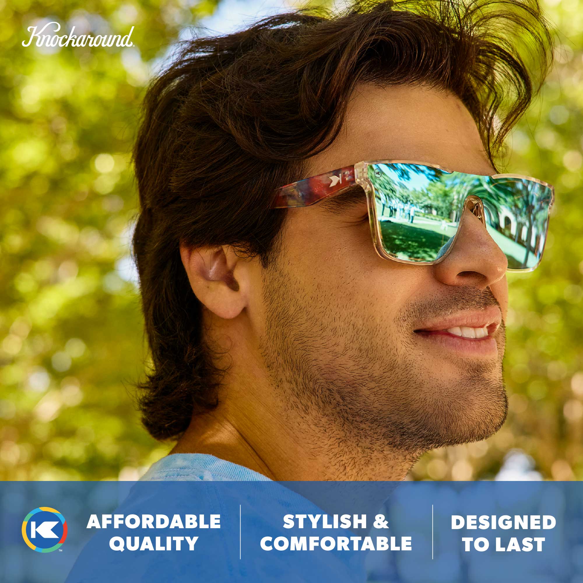 Afters Shield Polarized Sunglasses for Men & Women UV400 | Knockaround