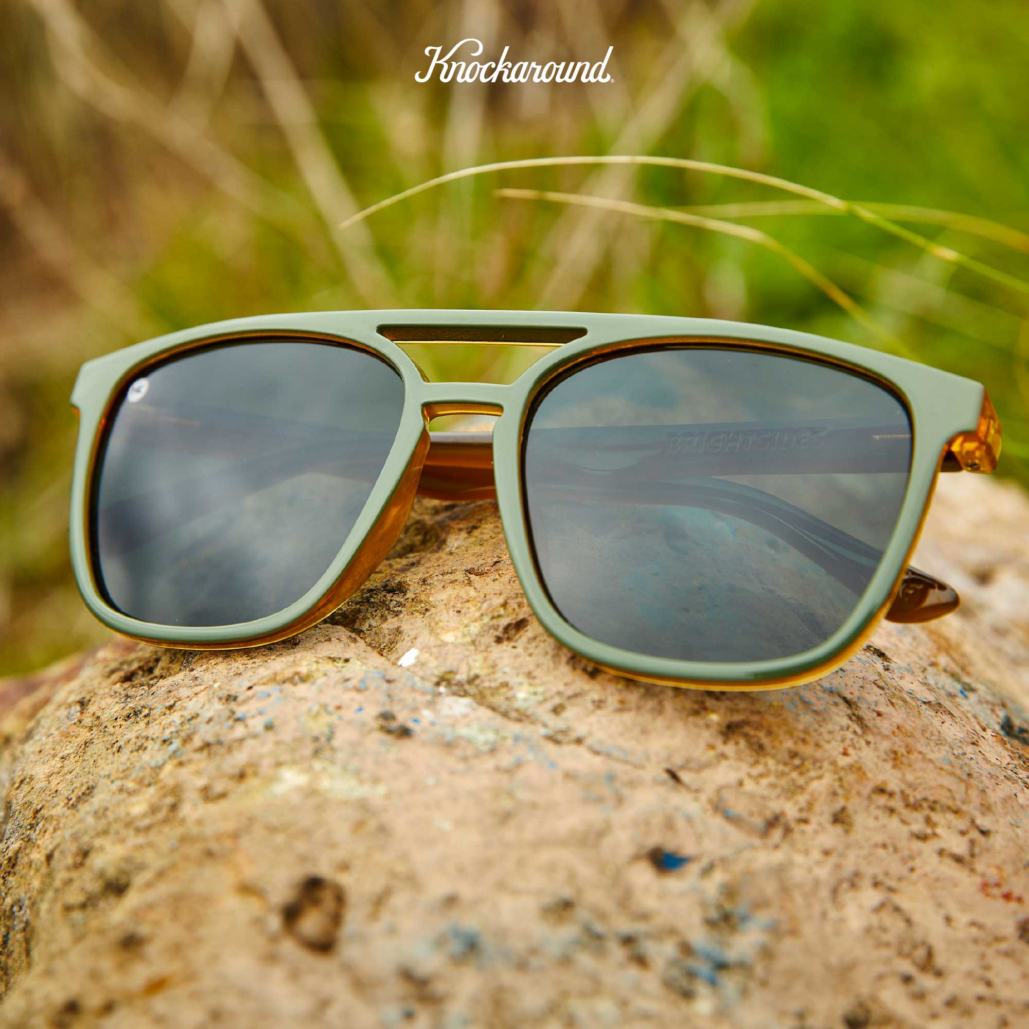 Brightsides Square Polarized Sunglasses UV400 | Knockaround Sunglasses