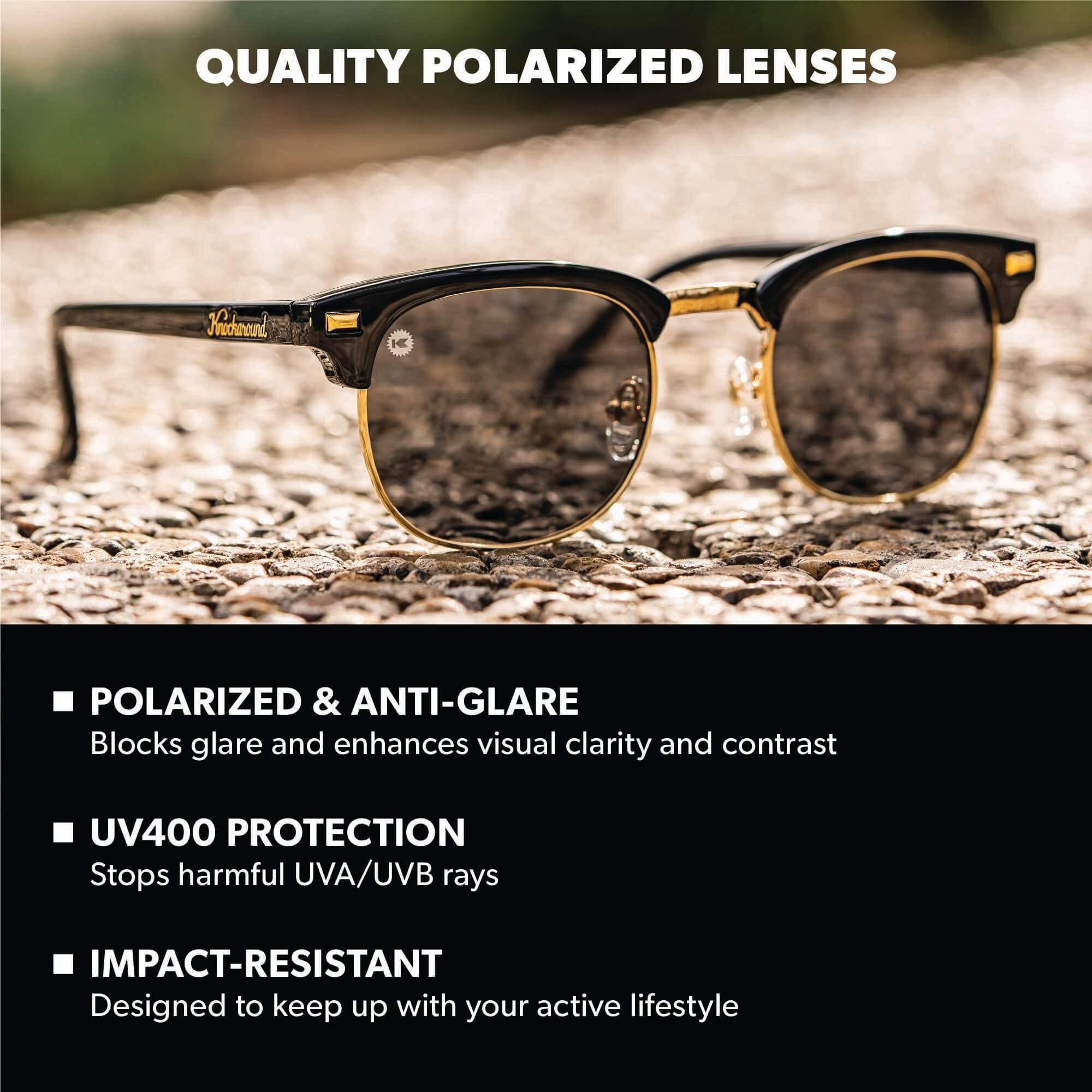 Brooklines Round Sunglasses Lightweight UV400 | Knockaround Sunglasses