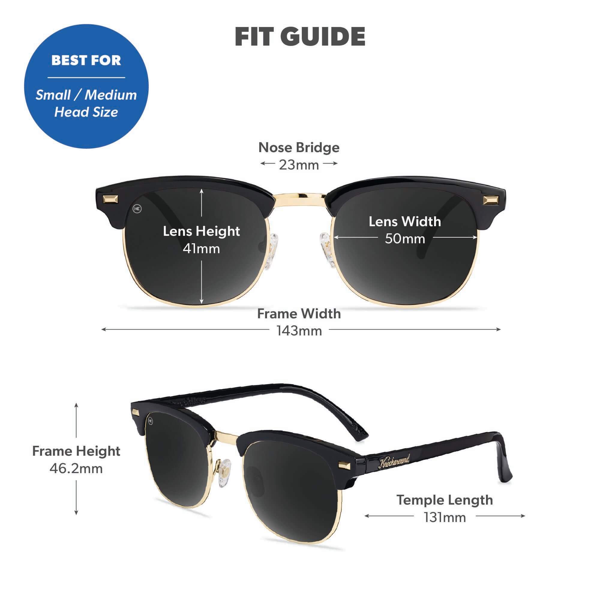 Brooklines Round Sunglasses Lightweight UV400 | Knockaround Sunglasses
