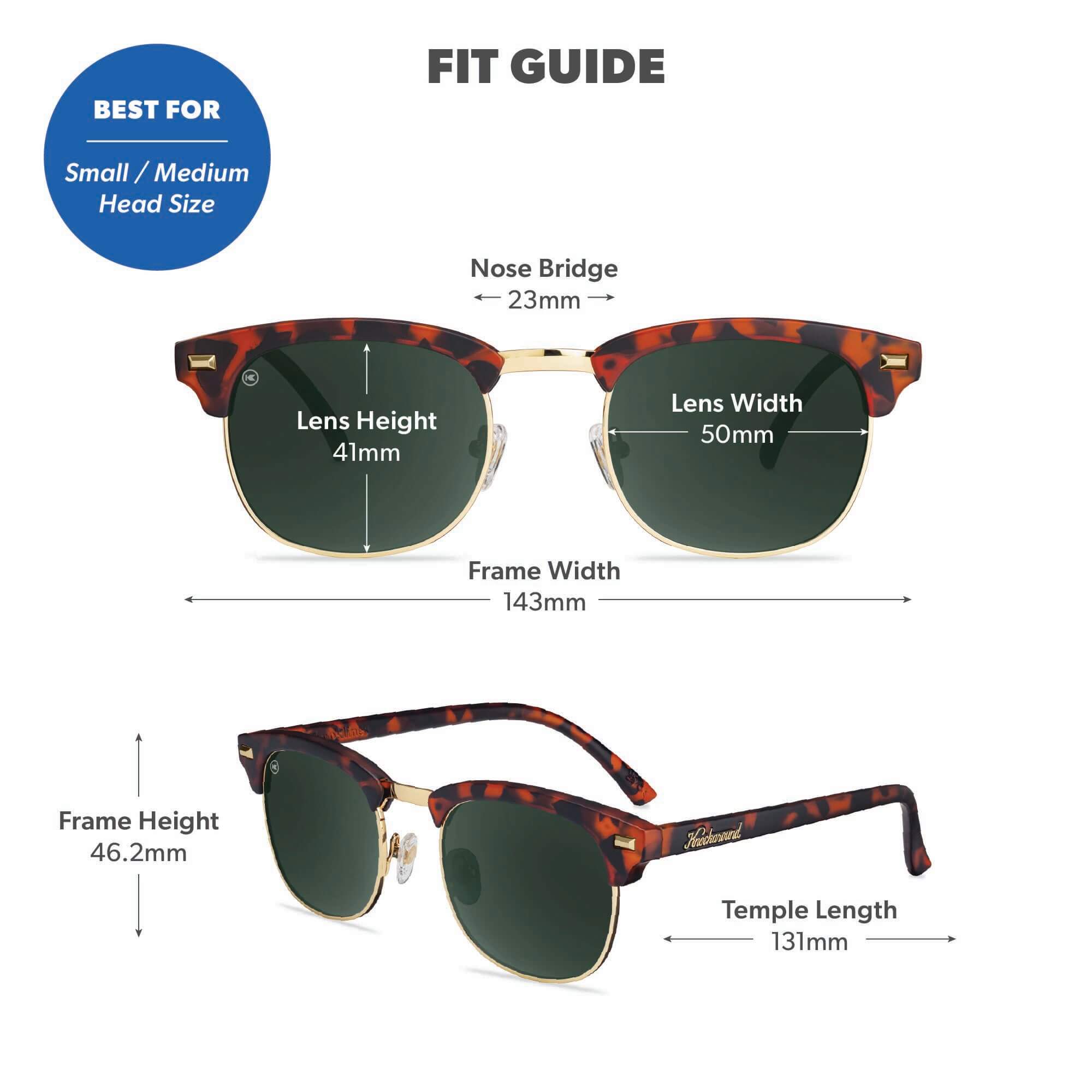 Brooklines Round Sunglasses Lightweight UV400 | Knockaround Sunglasses