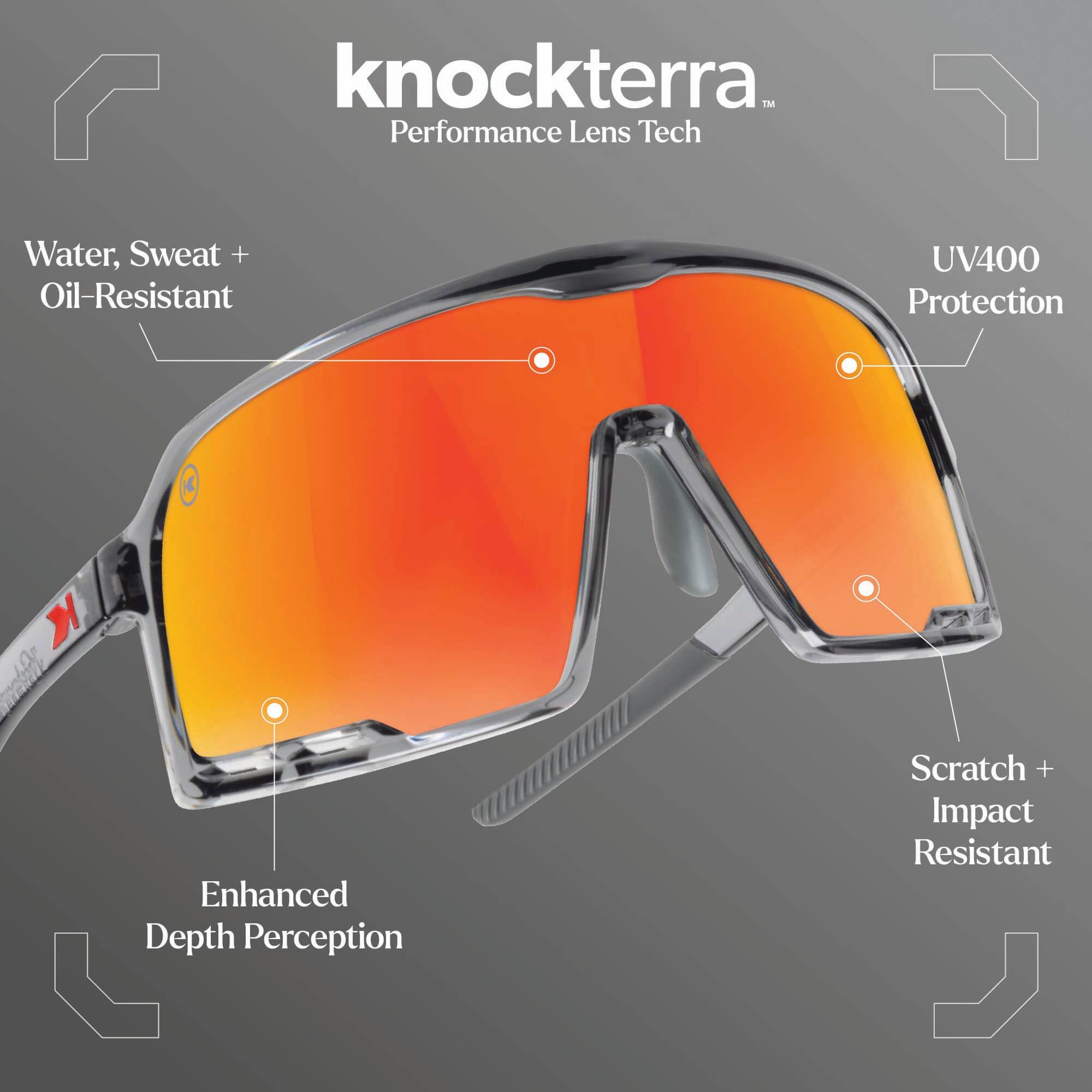 Campeones Wraparound Sport Non-Polarized Sunglasses | Knockaround