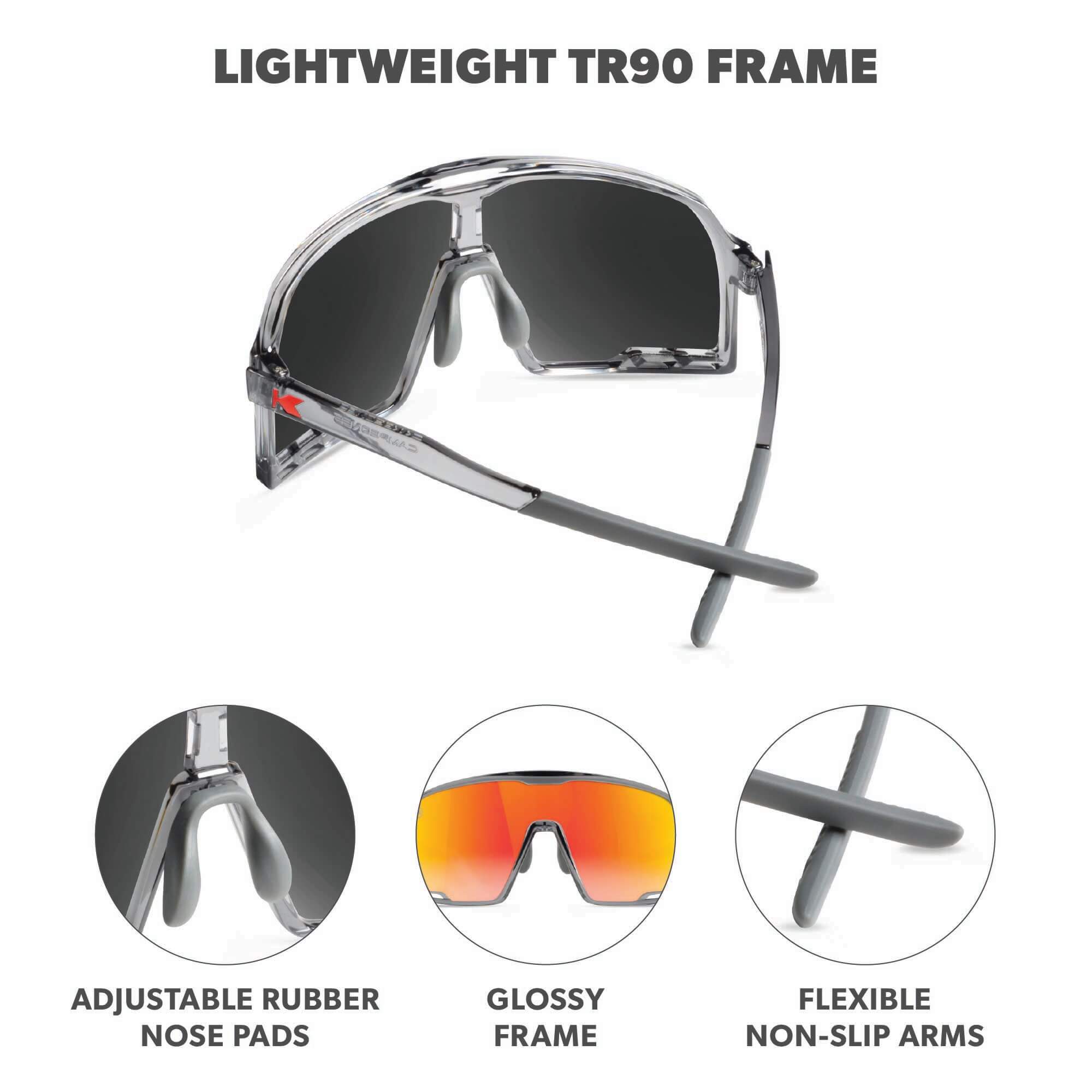 Campeones Wraparound Sport Non-Polarized Sunglasses | Knockaround