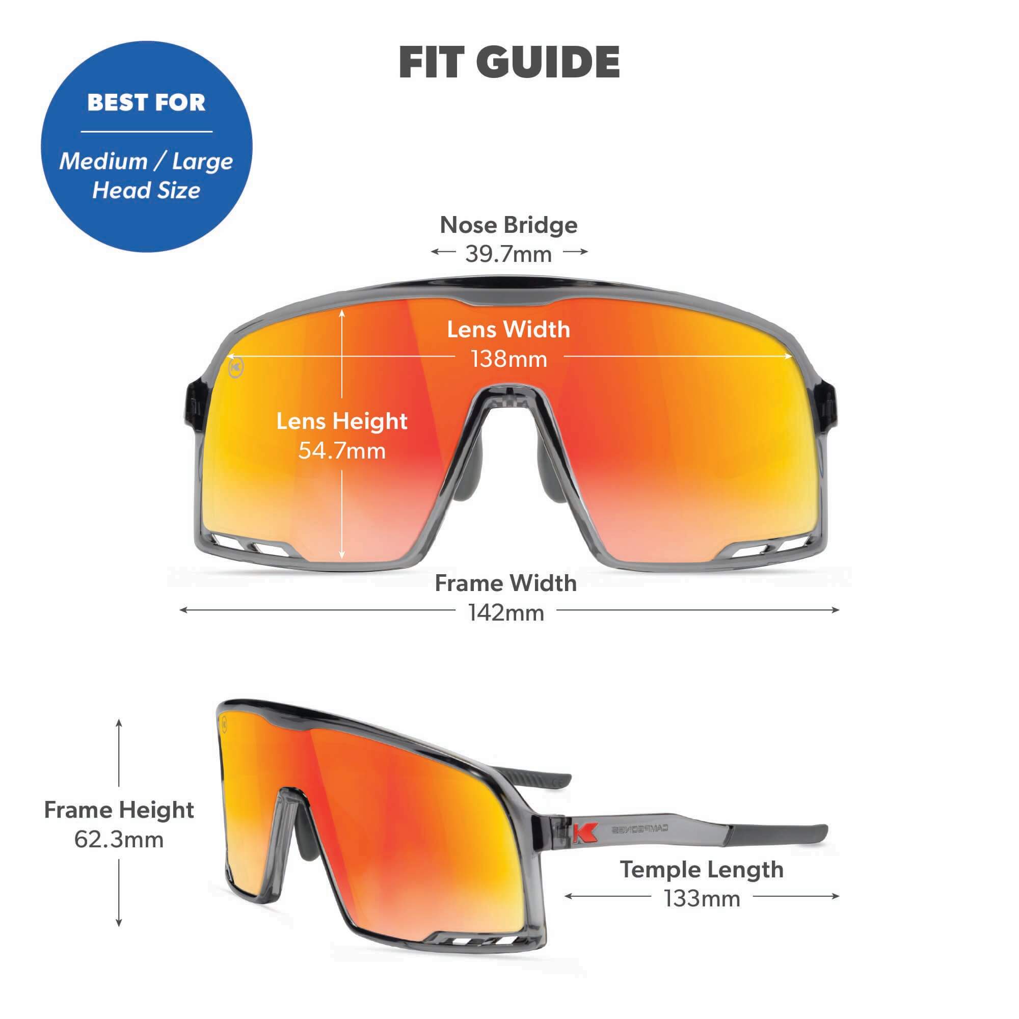 Campeones Wraparound Sport Non-Polarized Sunglasses | Knockaround