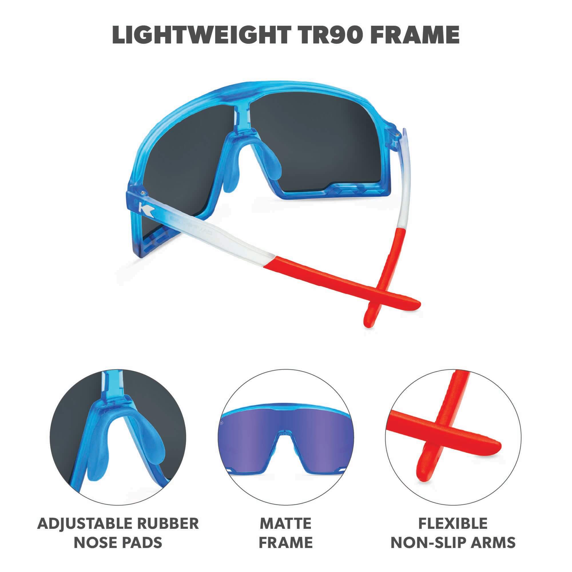 Campeones Wraparound Sport Non-Polarized Sunglasses | Knockaround