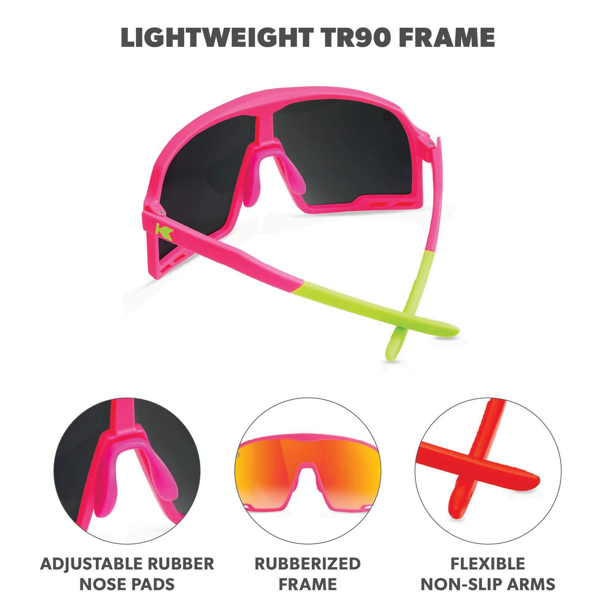 Spring Break Campeones Sunglasses, Frame Features