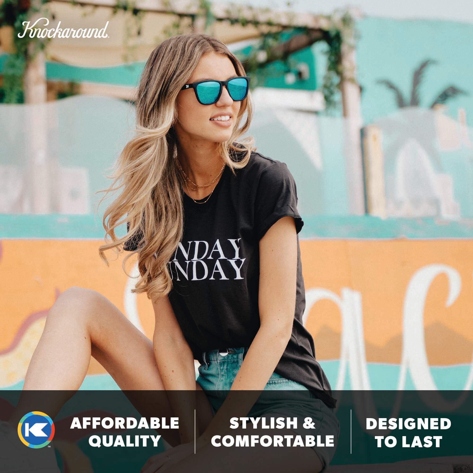 Classics Square Polarized Sunglasses for Men & Women | Knockaround