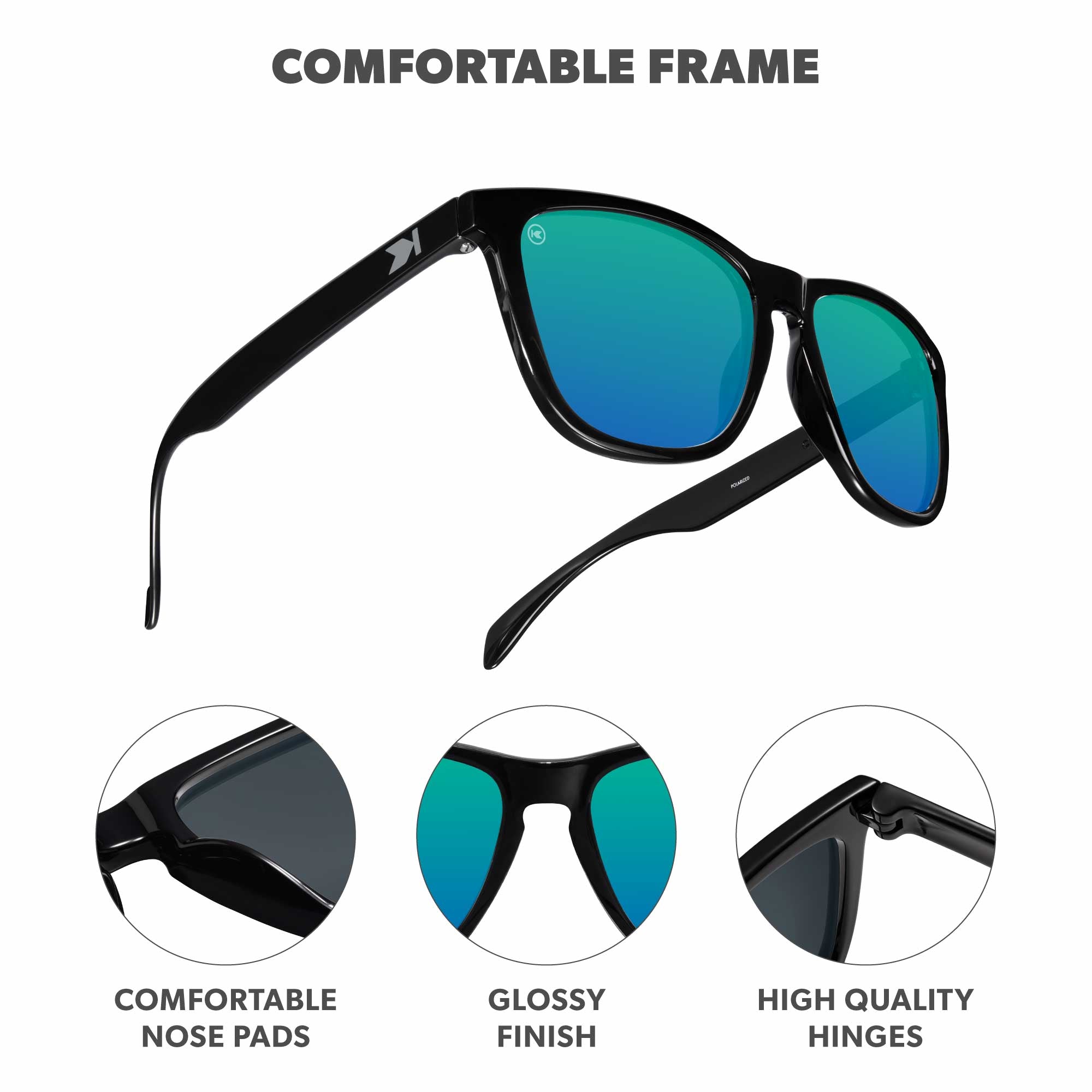 Ibiza Classics Sunglasses, Frame Features