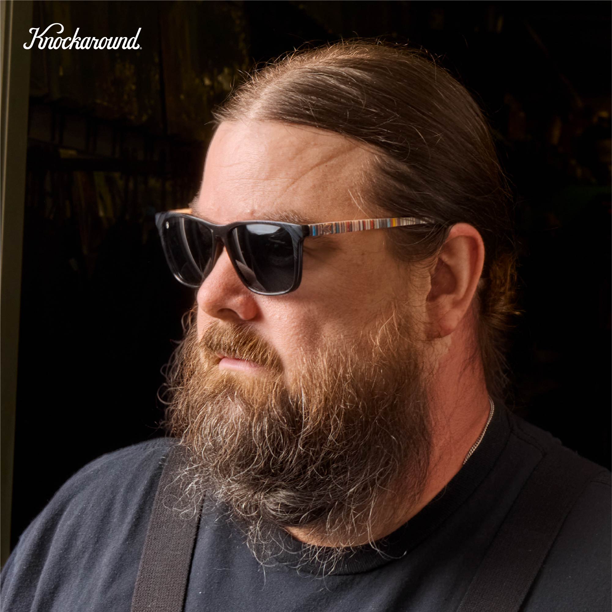 B-Side Fast Lanes Polarized Vinyl Sunglasses | Knockaround