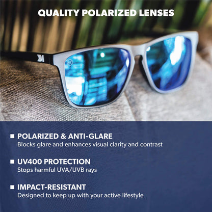 Matte Black / Moonshine Fast Lanes Sunglasses, Lens Features