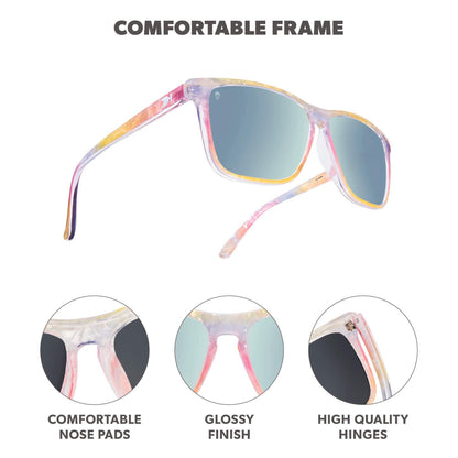 Rainbow Sno-Cone Fast Lanes Sunglasses, Frame Features