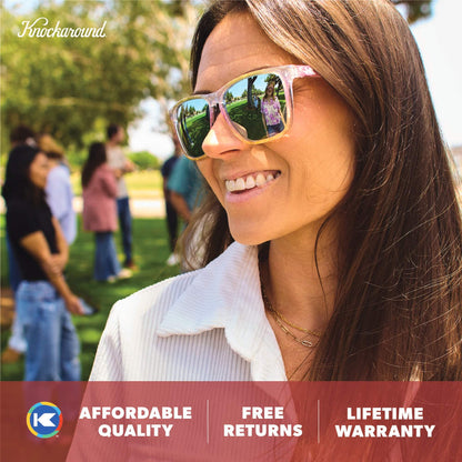 Rainbow Sno-Cone Fast Lanes Sunglasses