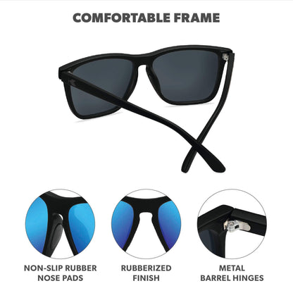 Dead Golfer Black / Moonshot Fast Lanes Sport Sunglasses,  Frames Features