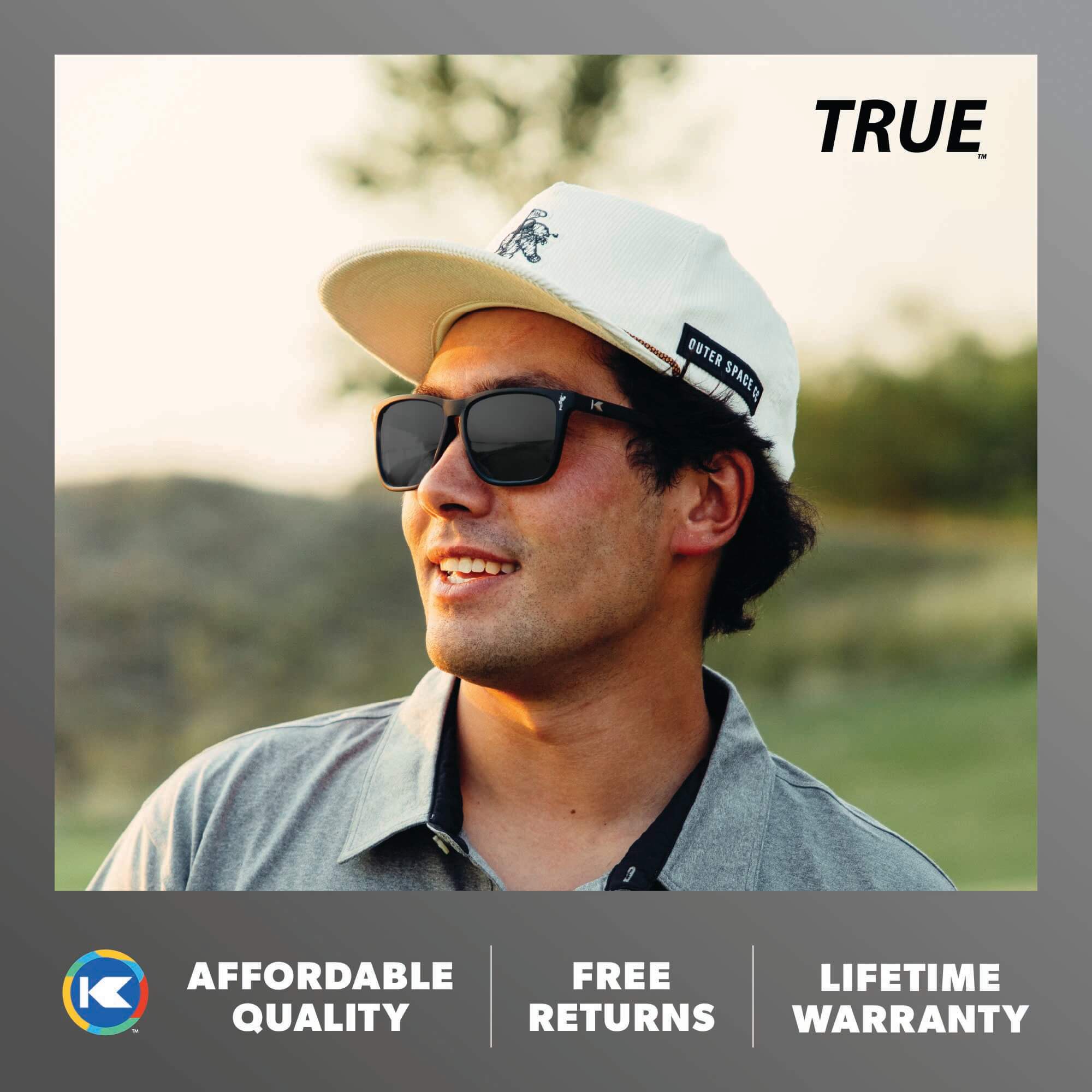 Dead Golfer Black / Smoke Fast Lanes Sport Sunglasses