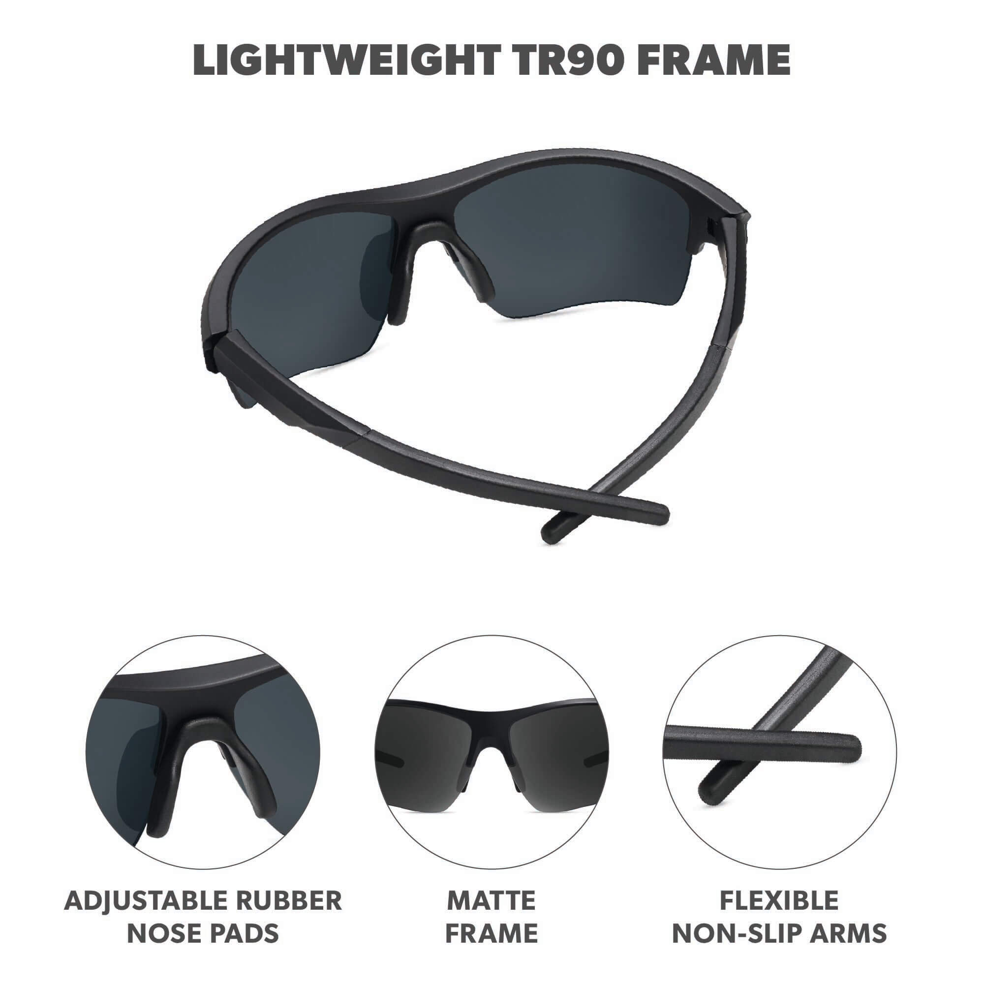 Flight Paths Non-Polarized Golf Sunglasses Lightweight | Knockaround