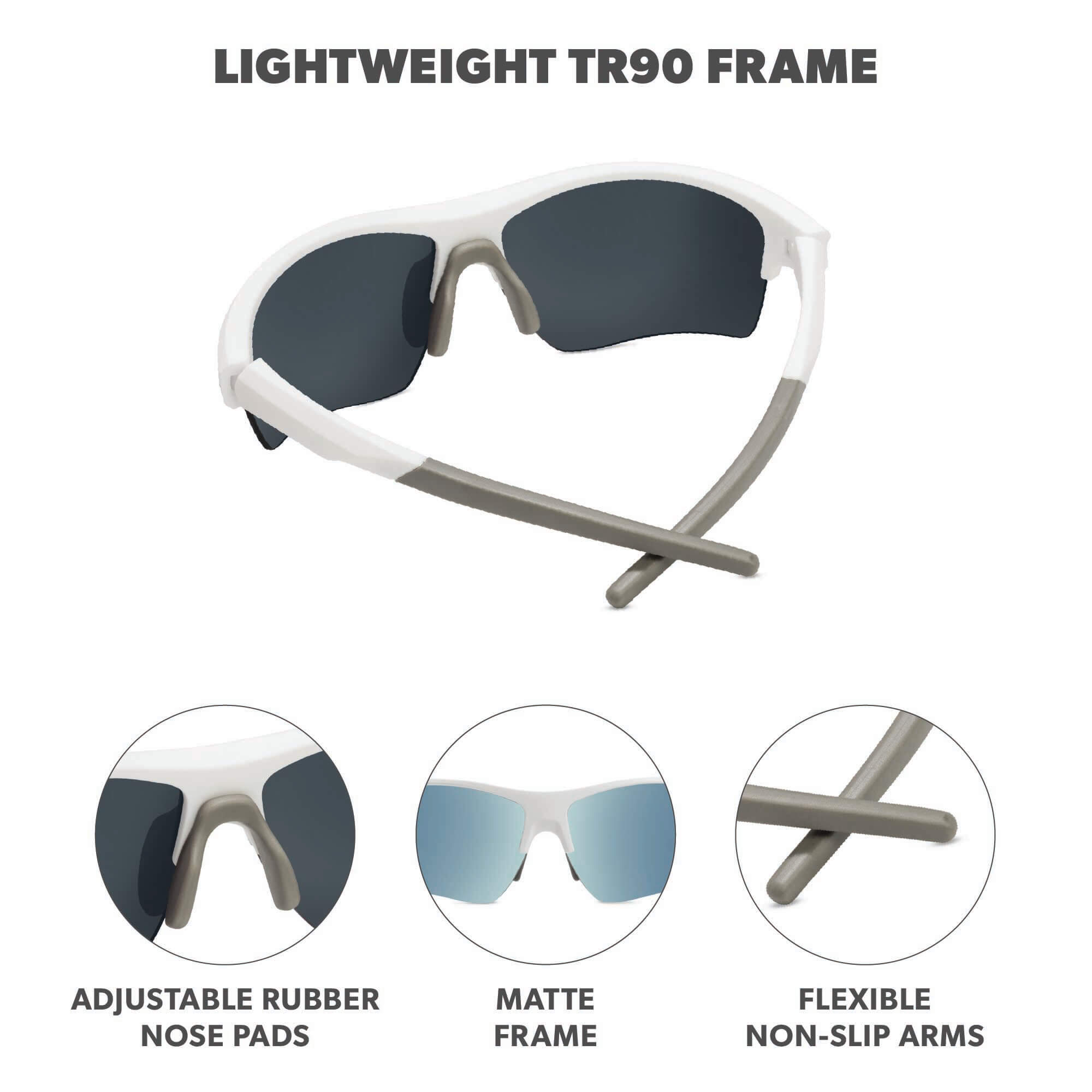 Flight Paths Non-Polarized Golf Sunglasses Lightweight | Knockaround