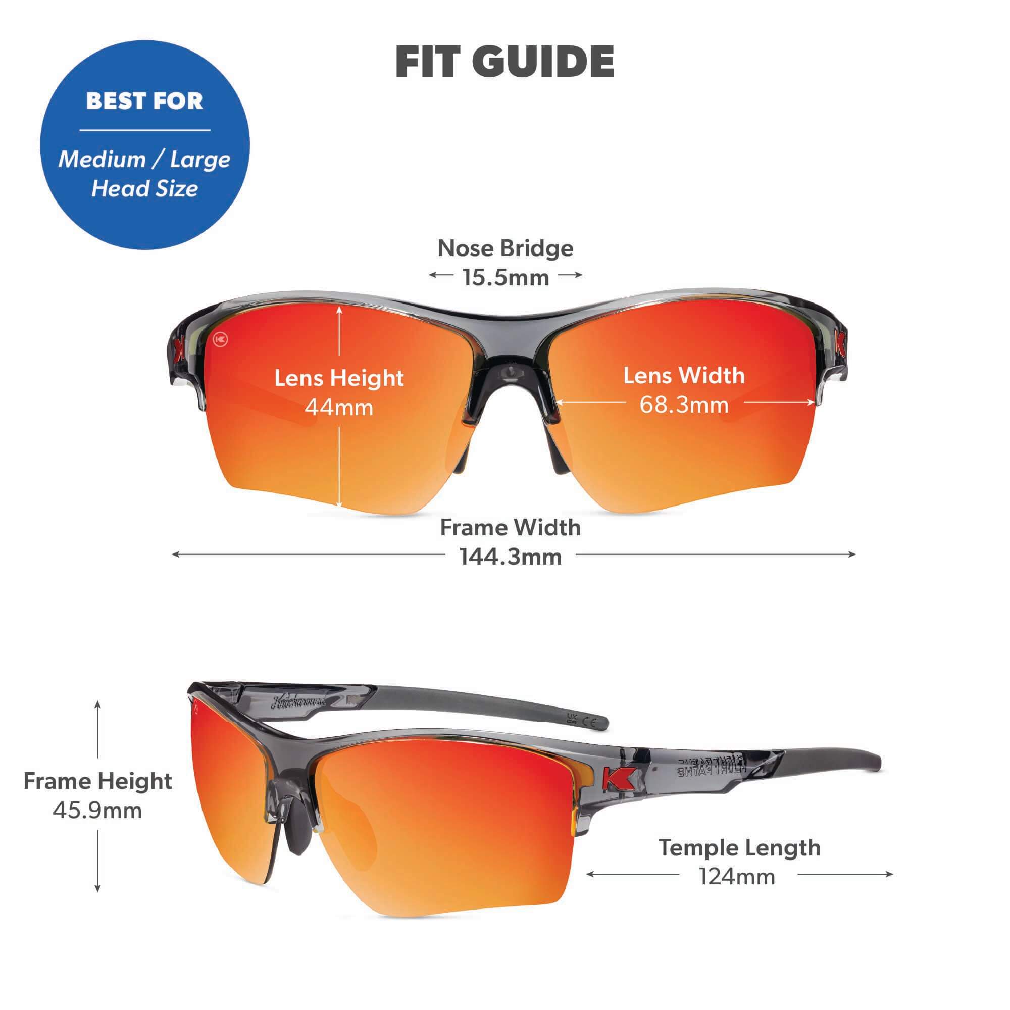 Flight Paths Non-Polarized Golf Sunglasses Lightweight | Knockaround