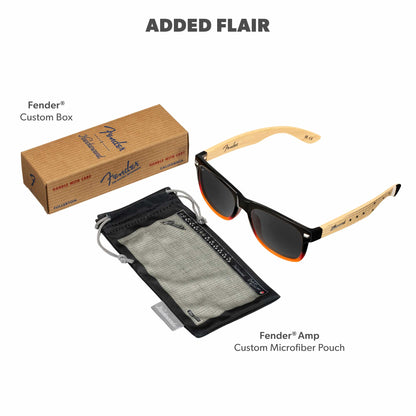 Sunburst Stratocaster™ Fort Knocks Sunglasses, Full Set