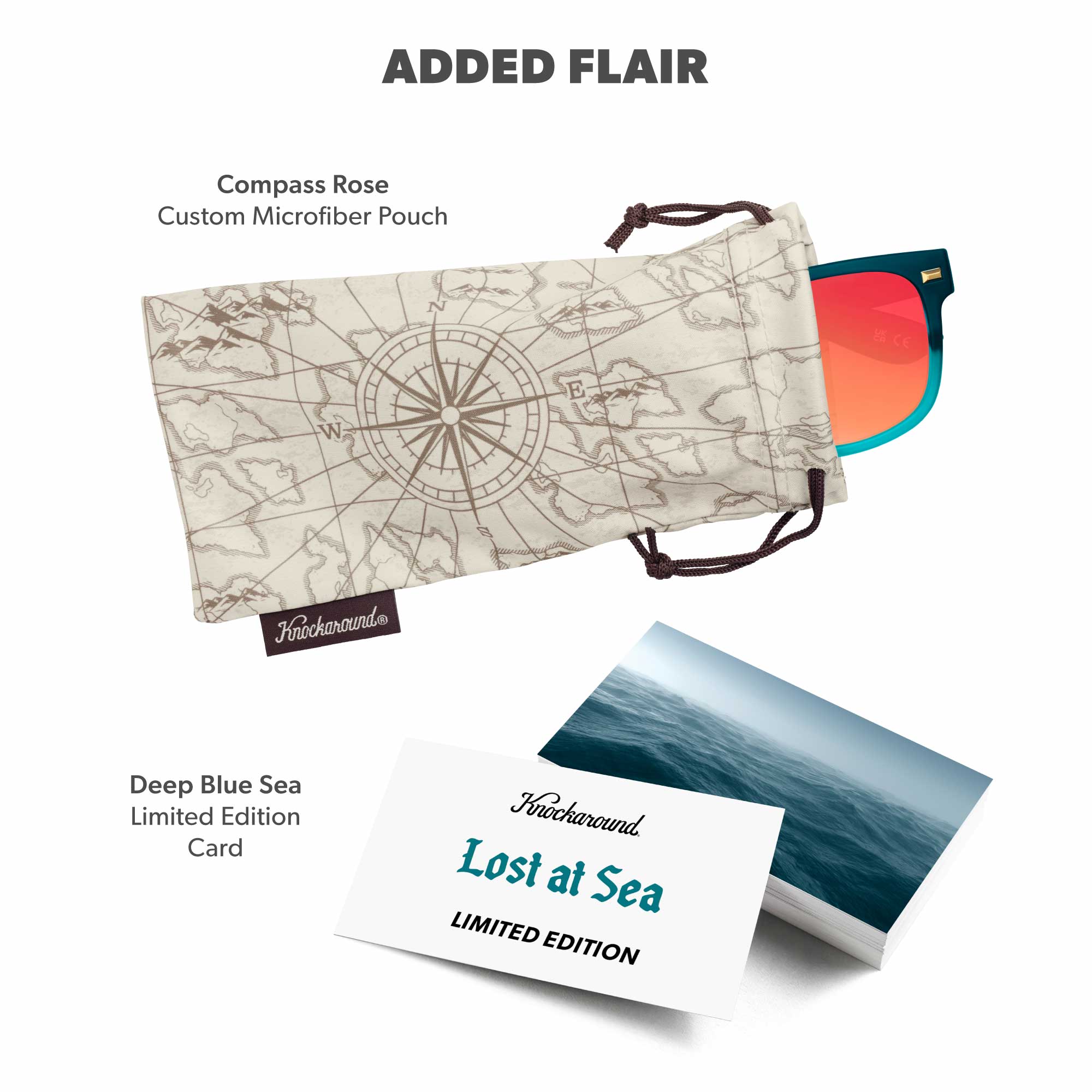 Lost at Sea Fort Knocks Sunglasses, Set