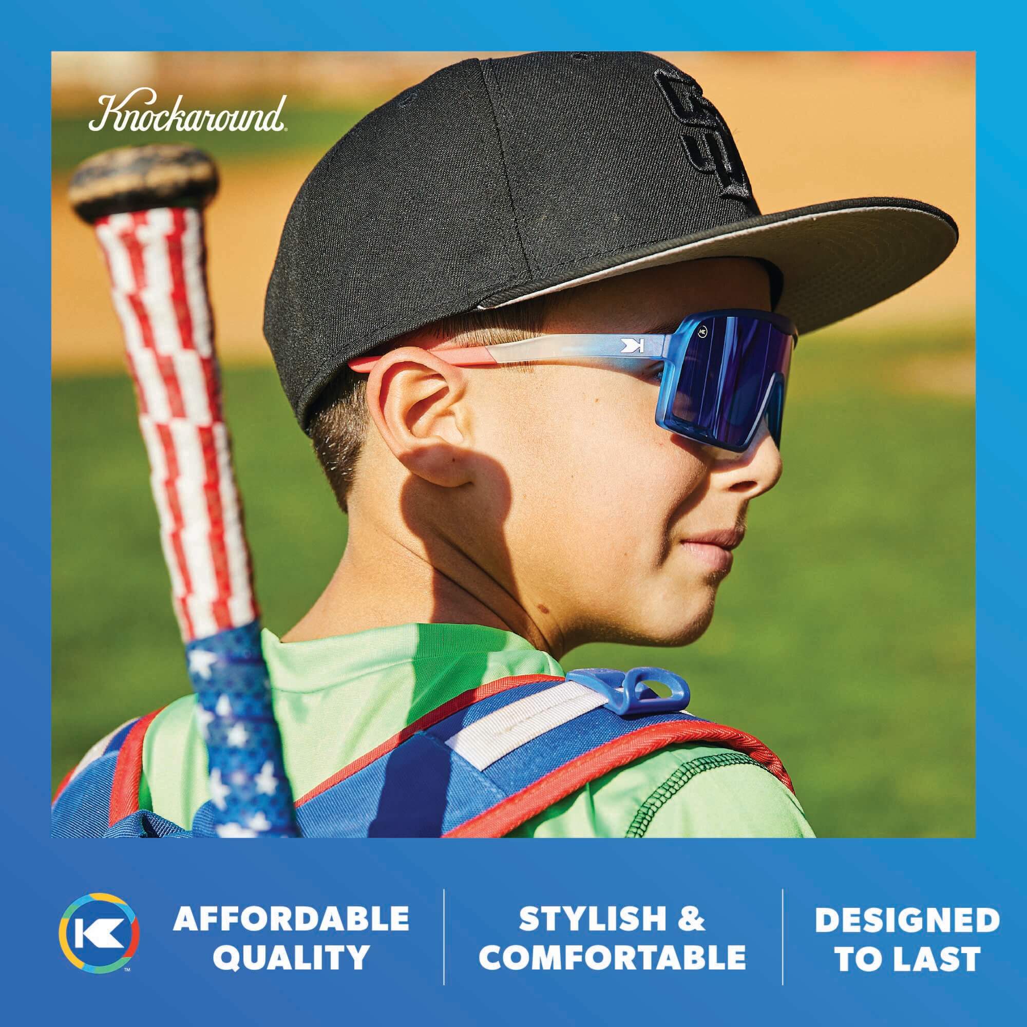 Kids Campeones Wraparound UV400 Sunglasses for Kids | Knockaround