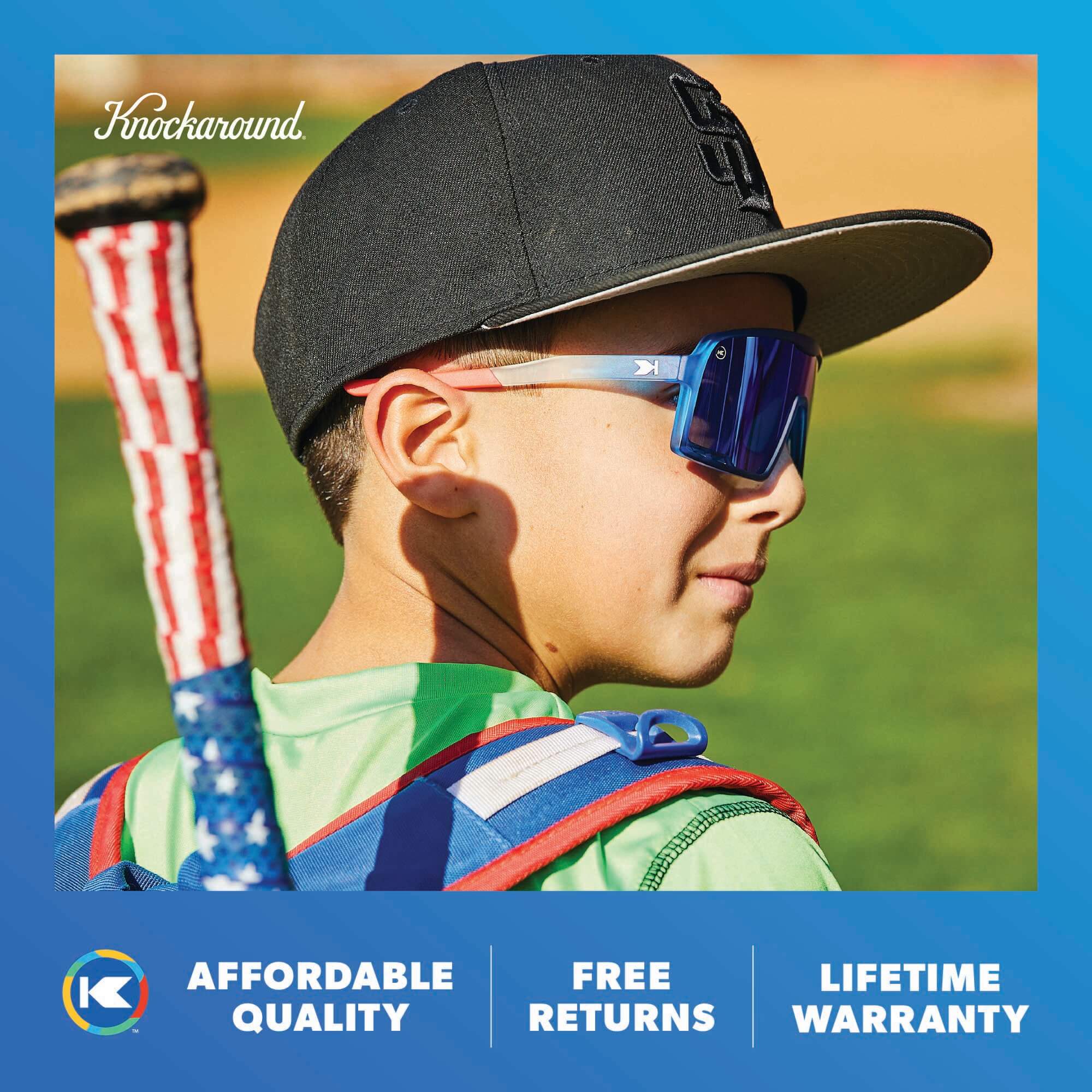 Kids Campeones Wraparound UV400 Sunglasses for Kids | Knockaround