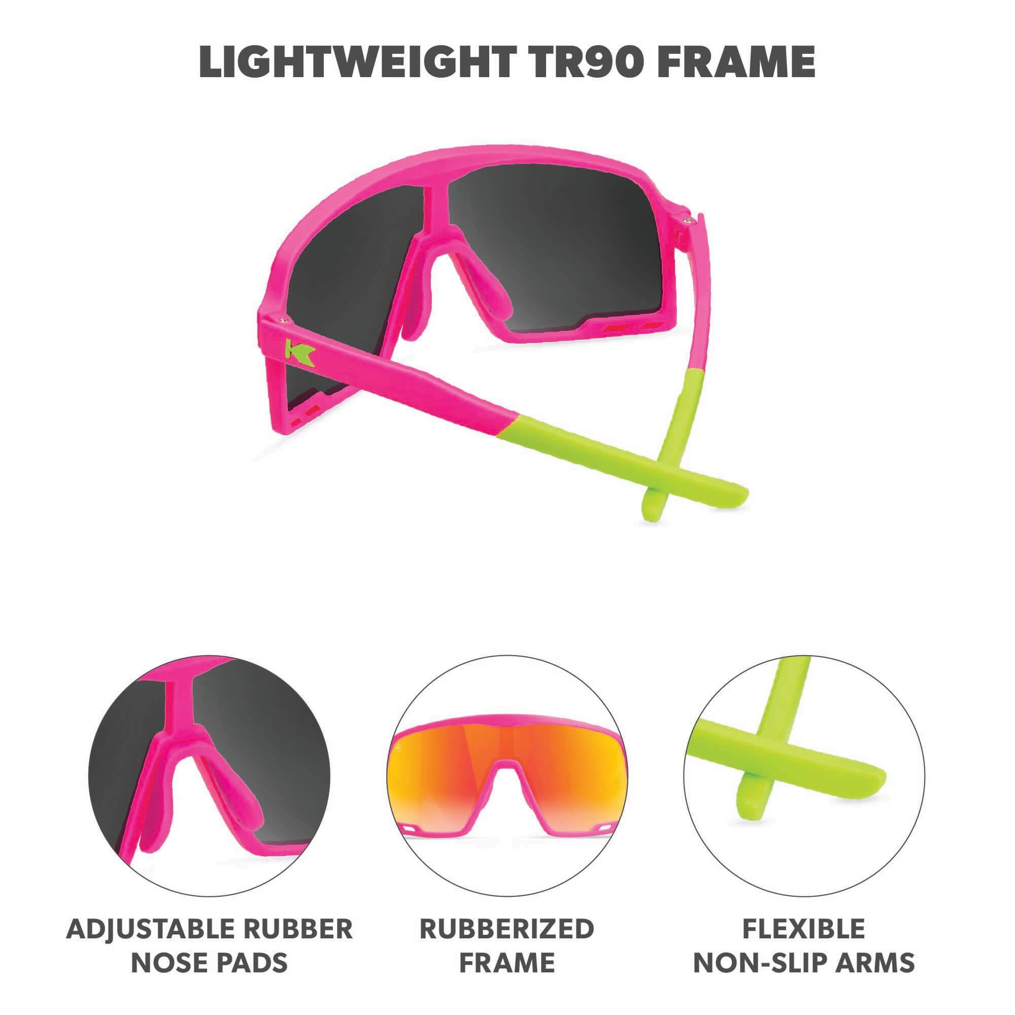 Spring Break Kids Campeones Sunglasses, Frame Features