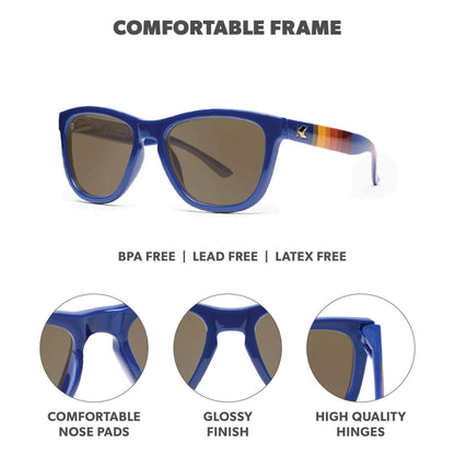 Dockside Kids Premiums Sunglasses, Frame Features