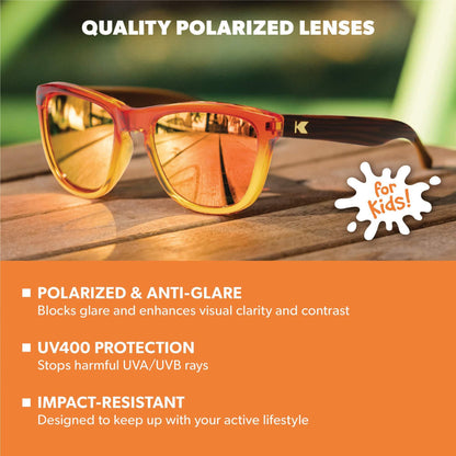 Firewood Kids Premiums Sunglasses, Lens Features