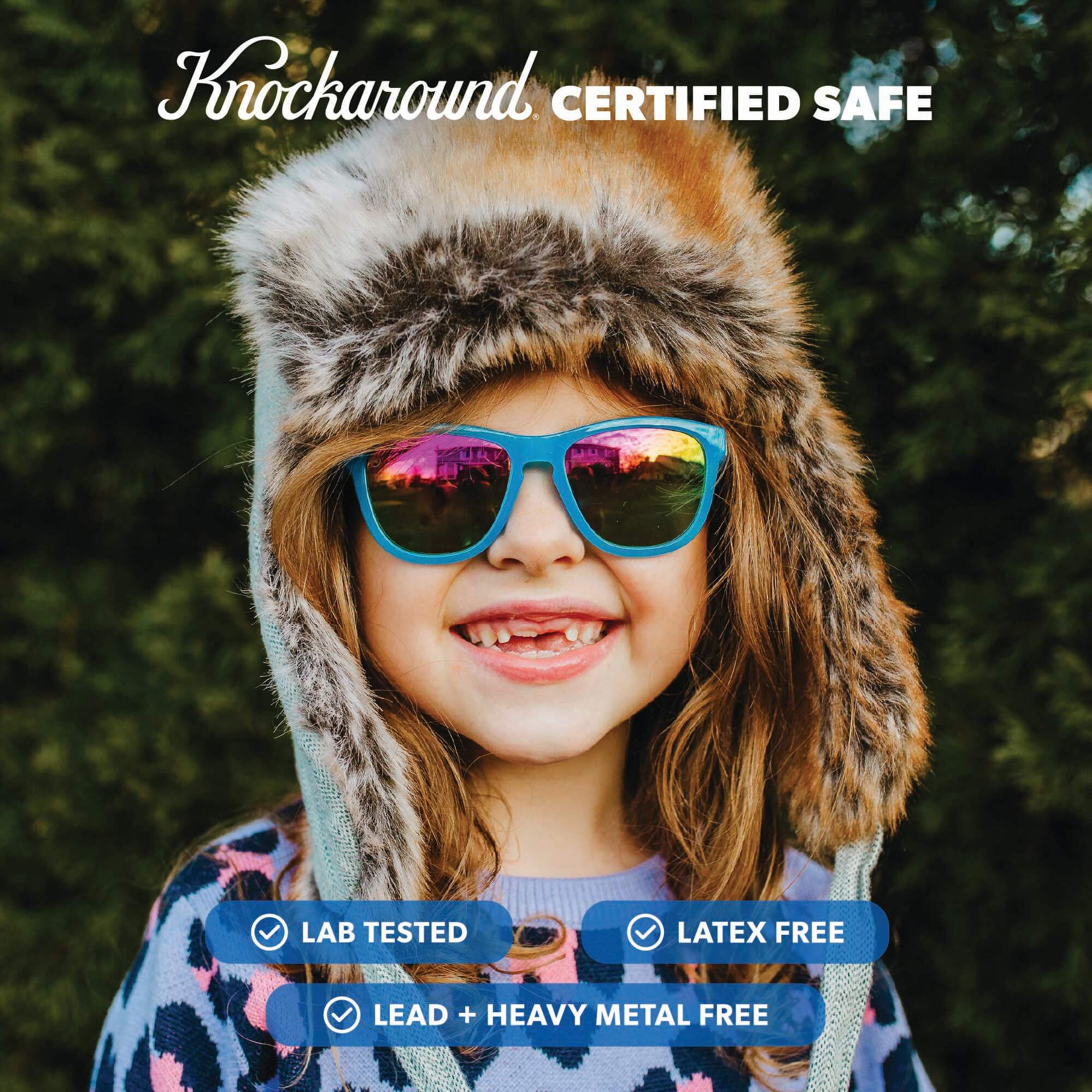 Kids Premiums Round Polarized UV400 Sunglasses for Kids | Knockaround
