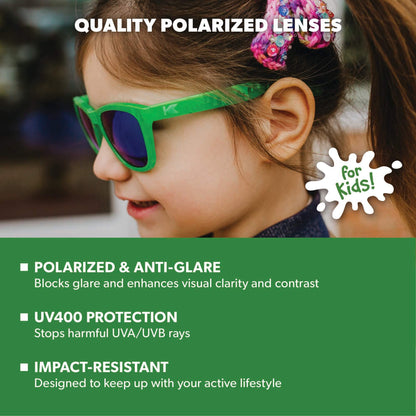 Slime Time Kids Premiums Sunglasses, Lens Features