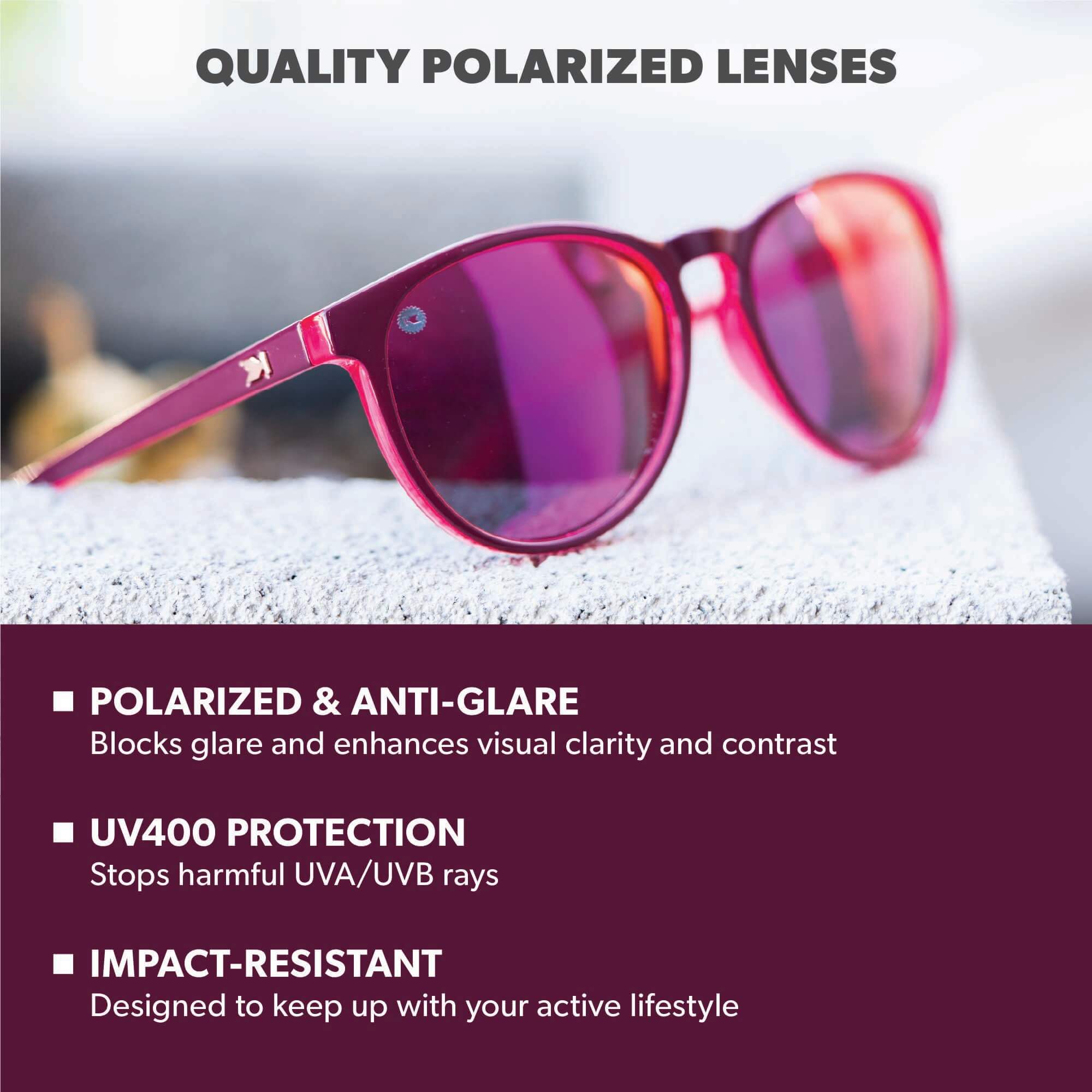 Mai Tais Round Polarized Sunglasses for Men & Women | Knockaround
