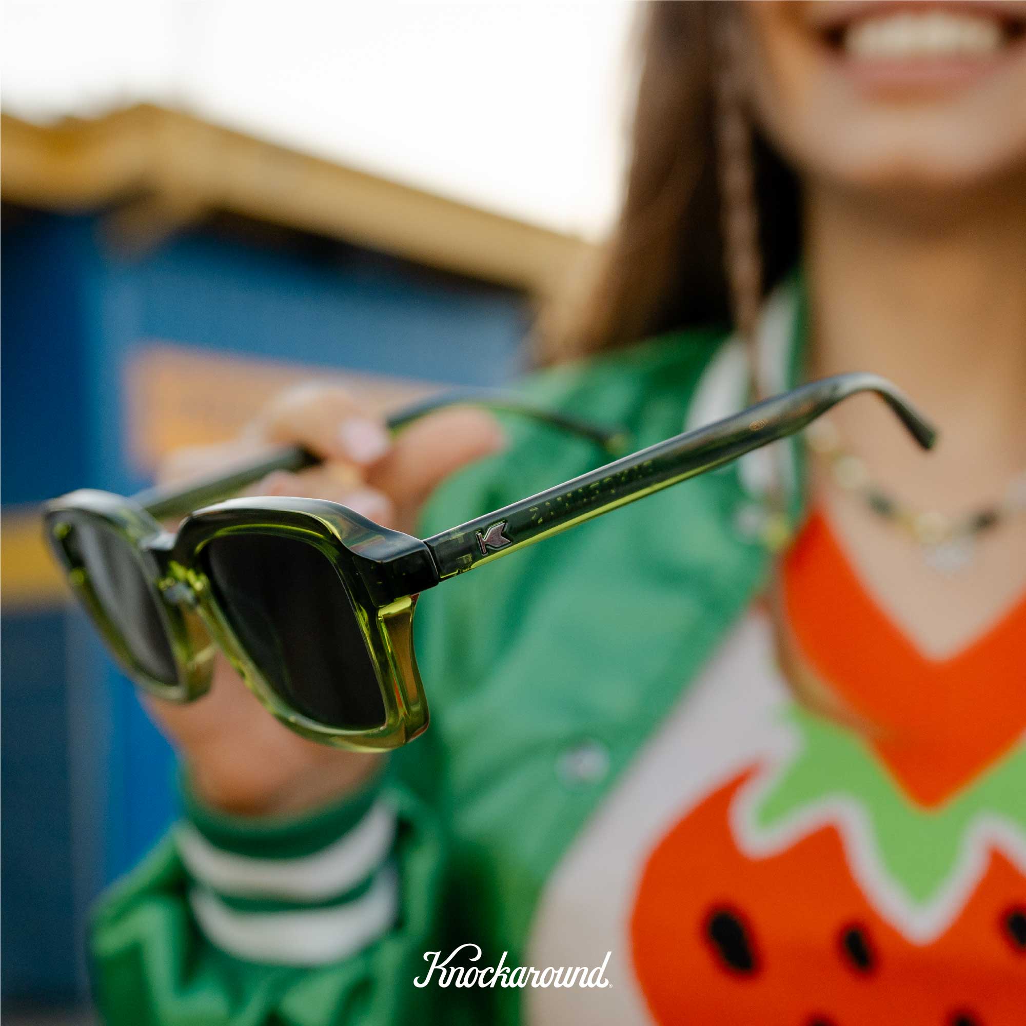 Panoramas Rectangle Polarized Sunglasses for Men & Women | Knockaround