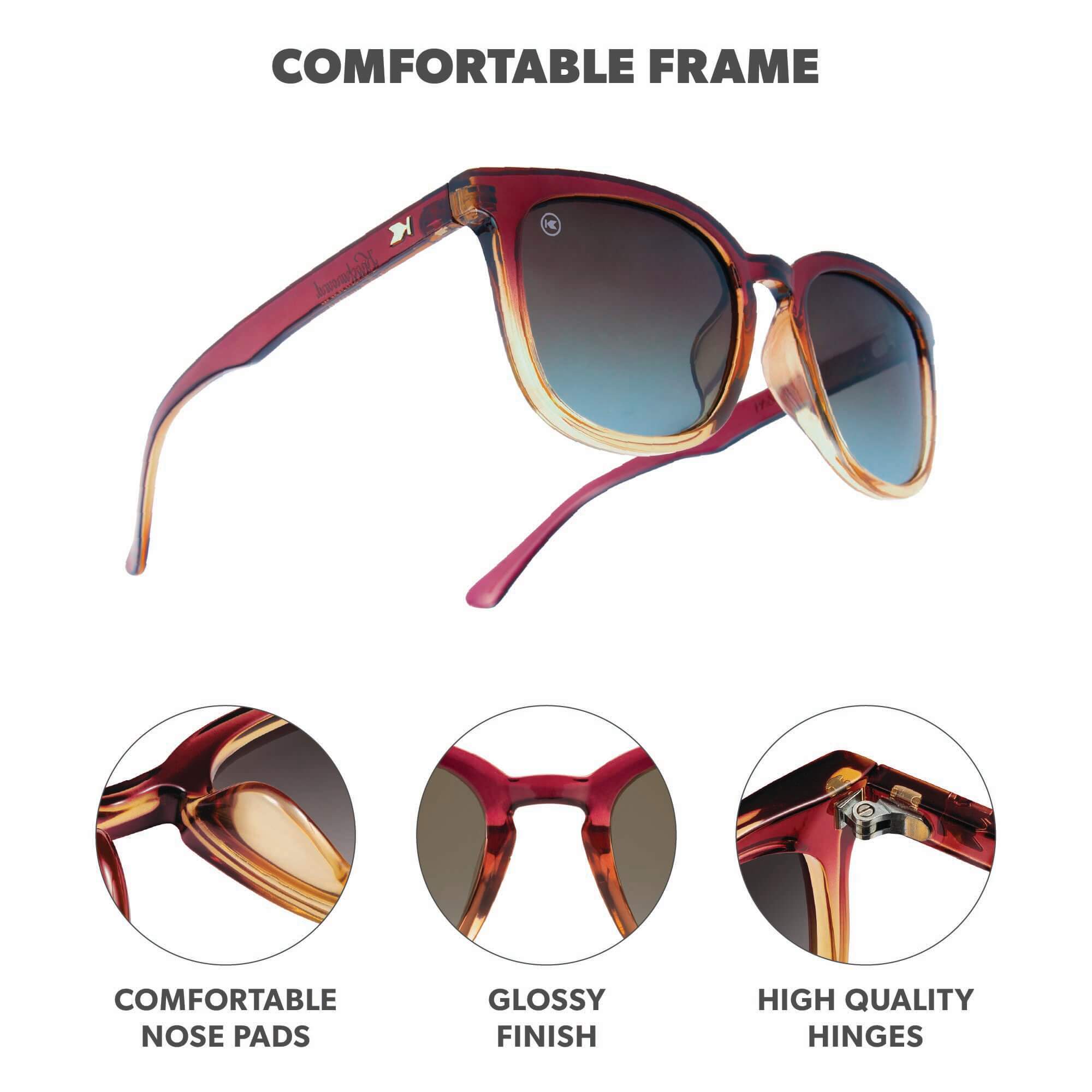 My Oh My Paso Robles Sunglasses, Frame Features