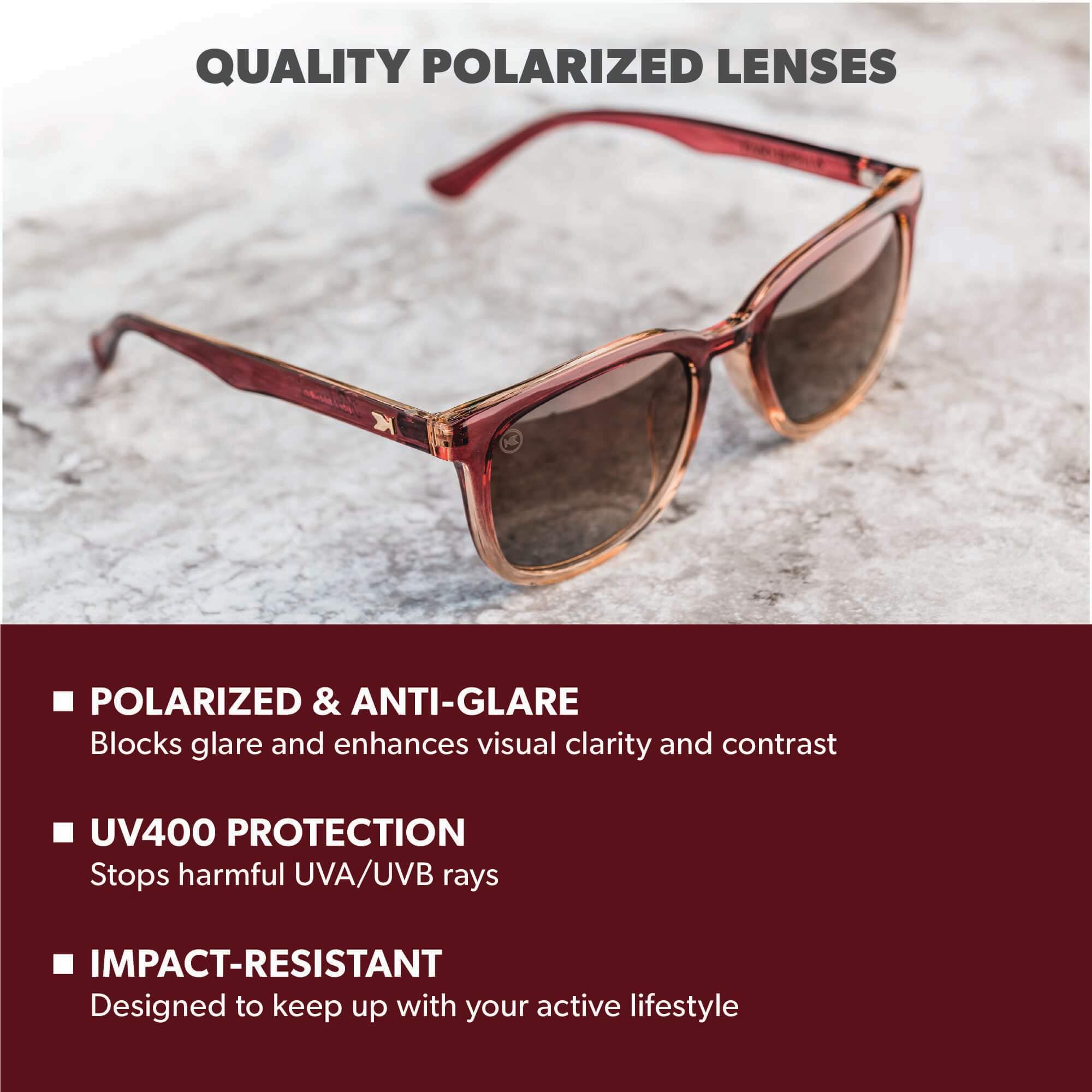 My Oh My Paso Robles Sunglasses, Lens Features