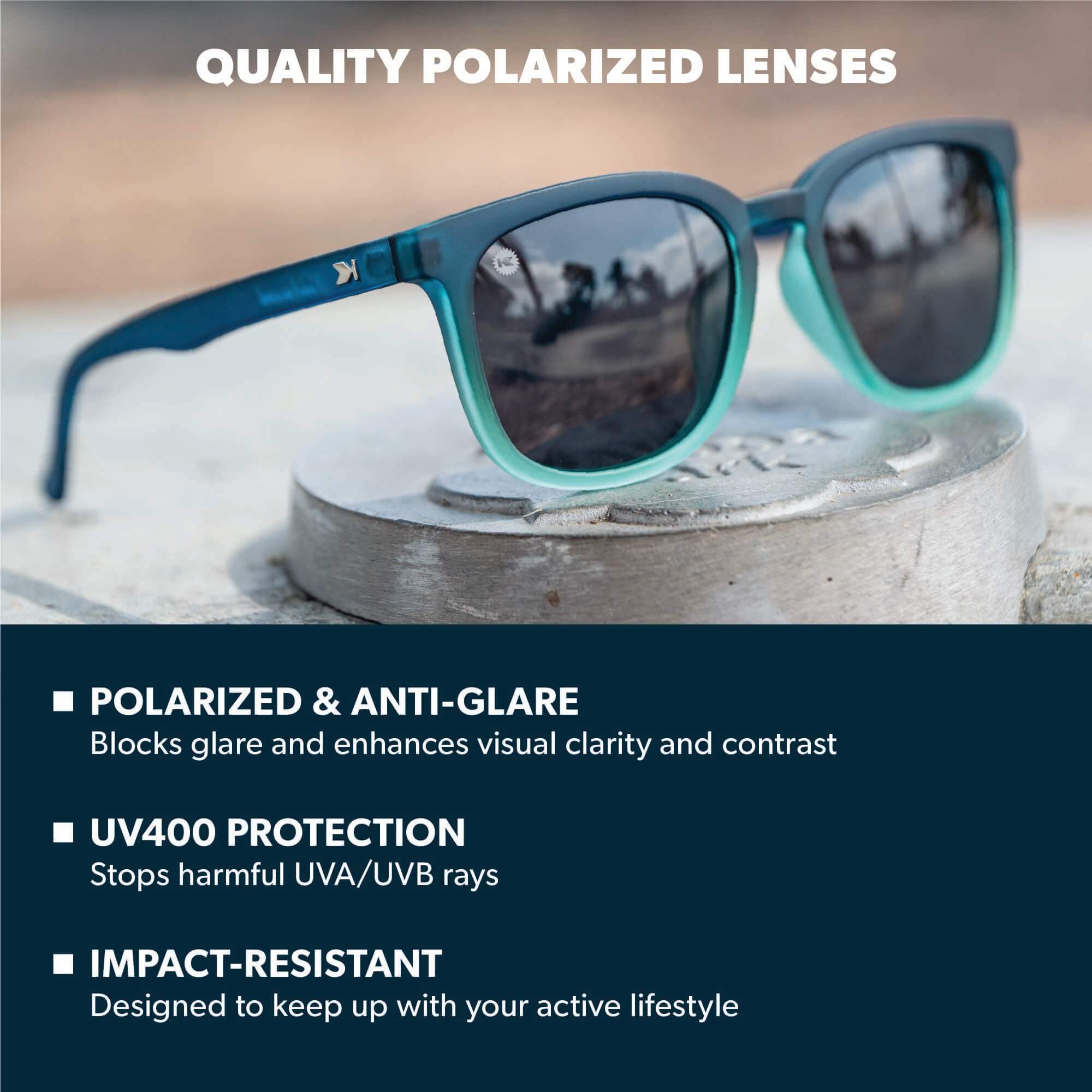 Rising Tide Paso Robles Sunglasses, Lens Features