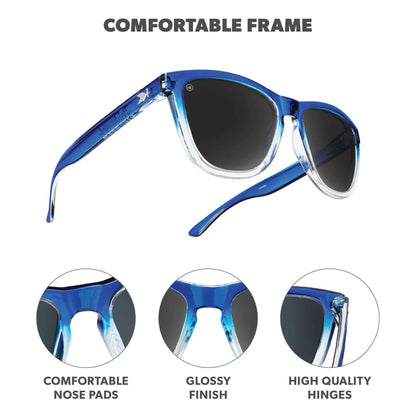 Blue Obsidian Premiums Sunglasses, Frame Features